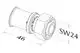 Roth-Uebergangsstueck-Geberit-MeplaFix-17-x-1-2IG-x-17-1135007223 gallery number 2